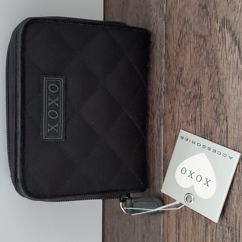 XOXO Quilted wallet black